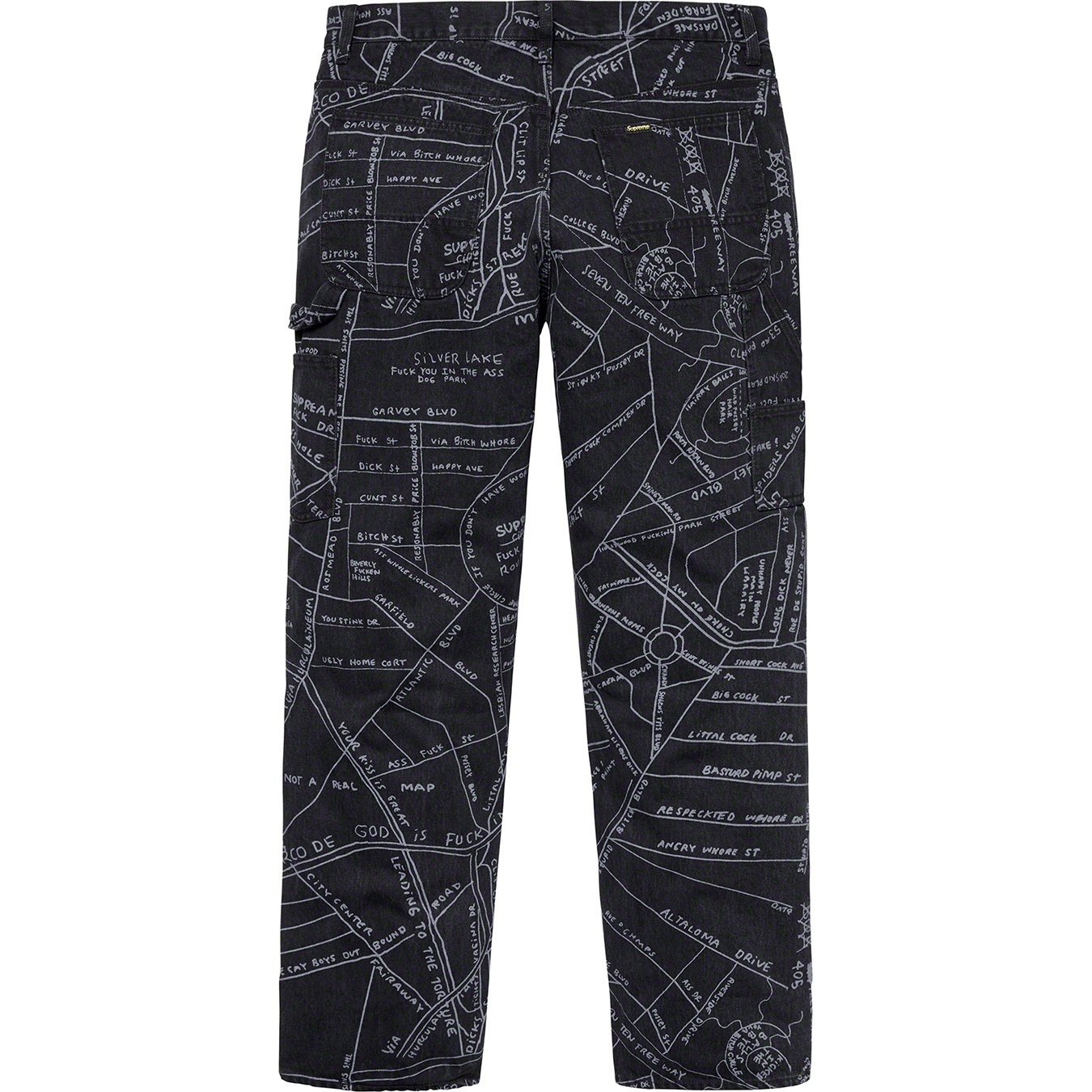 Gonz Map Denim Painter Pant view 4